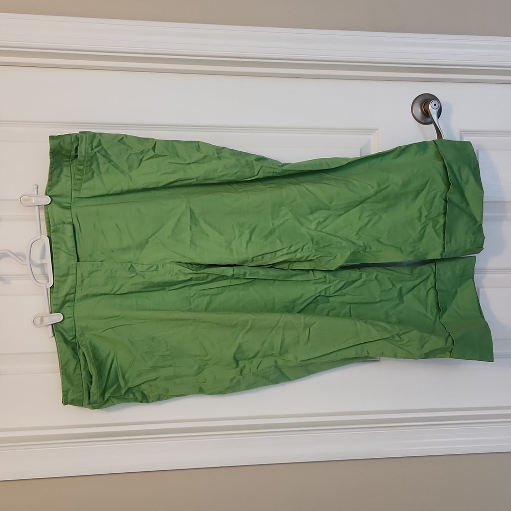 Lane Bryant Green Capris